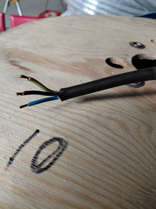 Kabel linka 3×1,5m2