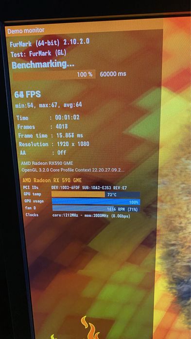 Продам видеокарту amd rx590 8gb sapphire