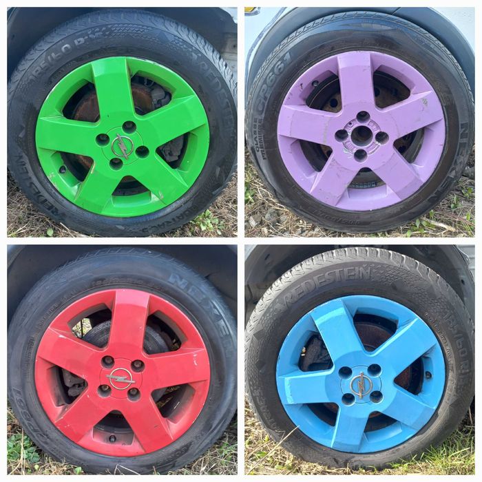 Комплект Диски Титани Колеса 4*100 6Jx15 ET43 R15 Opel Combo Комбо