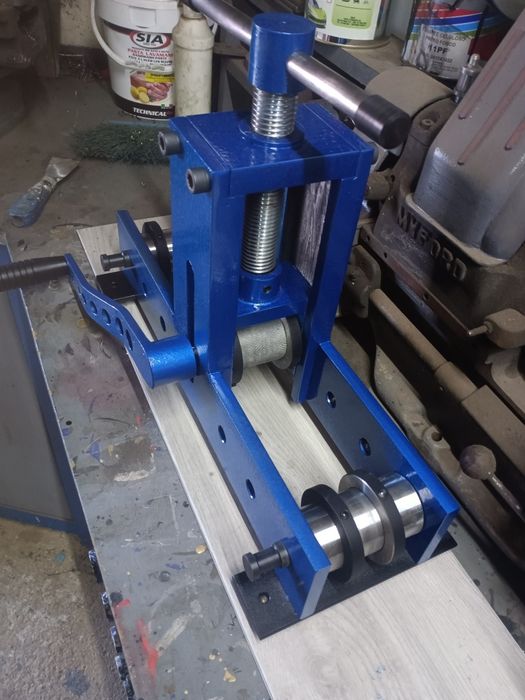 Calandra manual para tubos