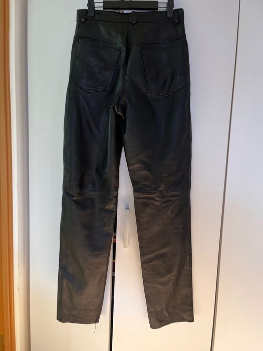 Брюки штани мʼяка натуральна шкіра