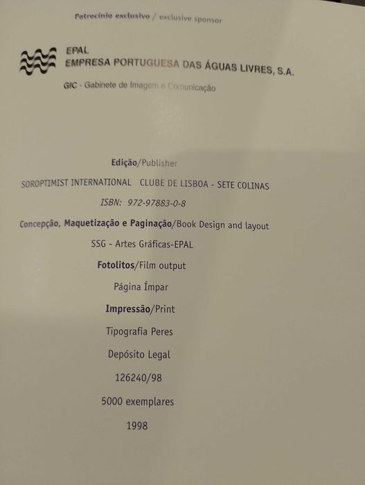 Sabor a Mar - Maria Júlia Guerra - SI Clube de Lisboa Sete-Colinas