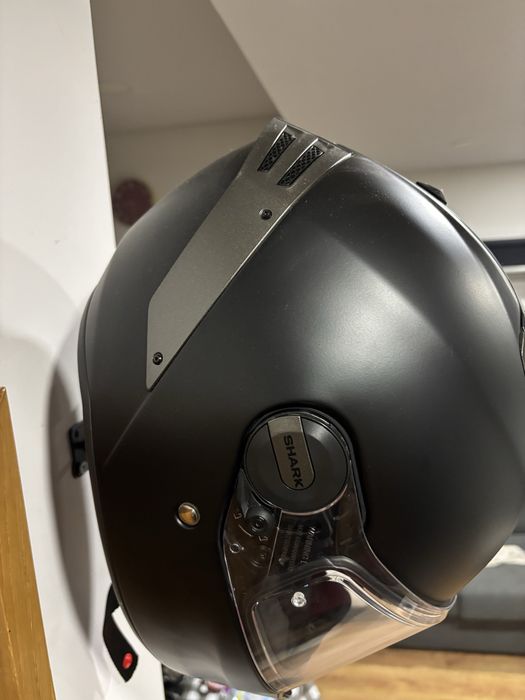 Capacete preto Shark