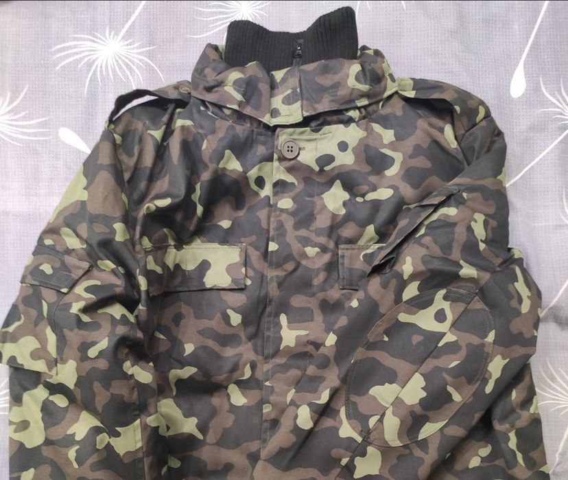 Бушлат подвійний камуфляжний  утеплений форма дубок зимній зимовий