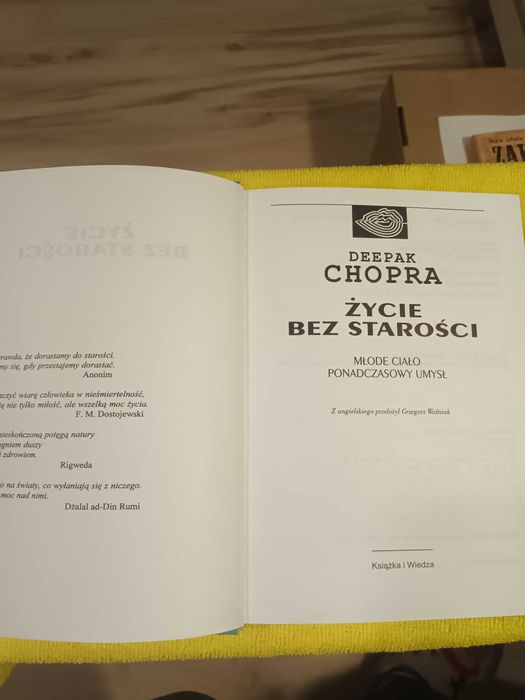 książka Życie bez starości
