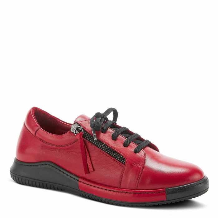 Кожаные красные кроссовки Spring Step Yana Shoes 38