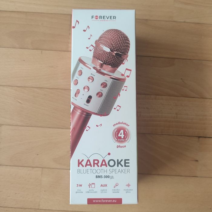 Nowy mikrofon Karaoke