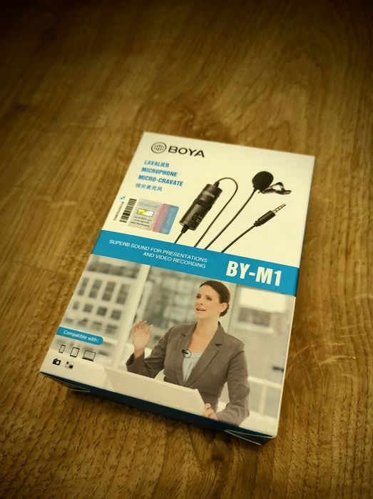 Mikrofon krawatowy BOYA BY-M1