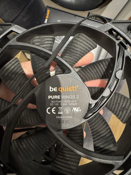 Wentylatory beQuiet Pure Wings 2 - 140mm