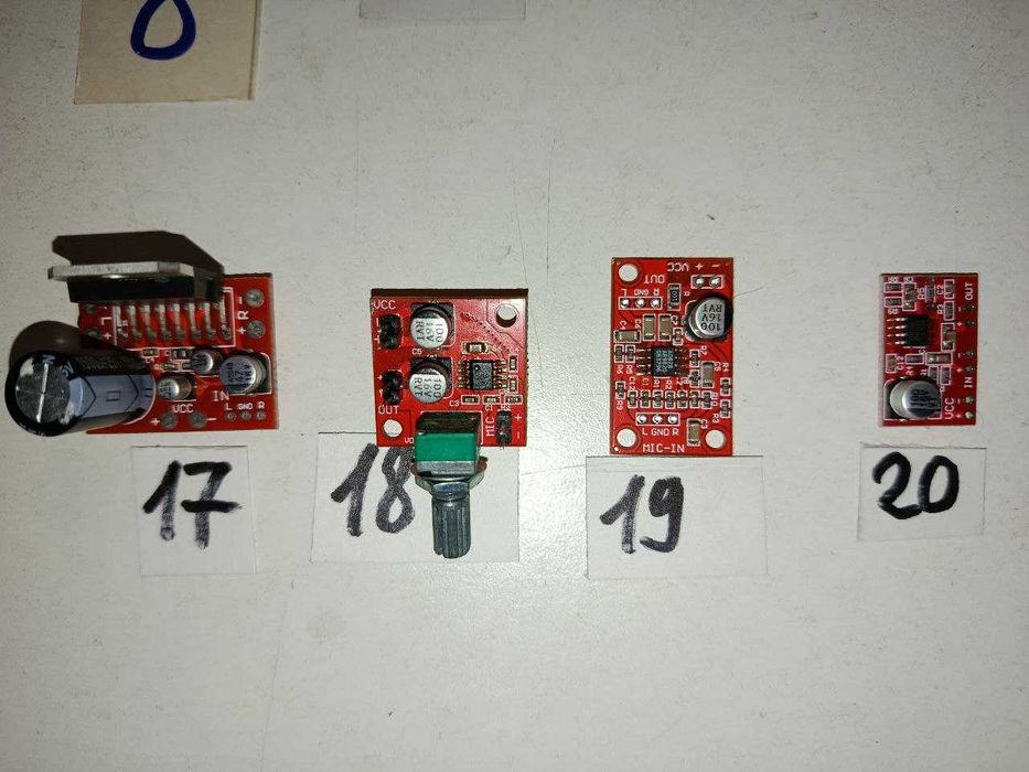 Аудио модули,  усилители звука (УНЧ)