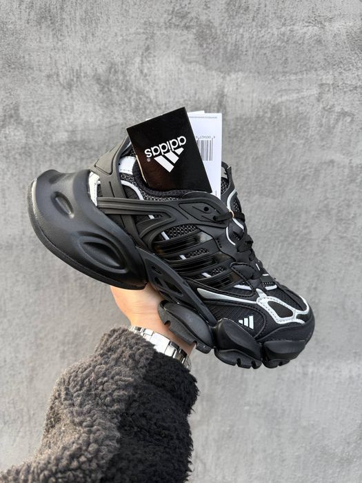 Adidas Vento XLG Deluxe Black White трендові кросівки на платформі