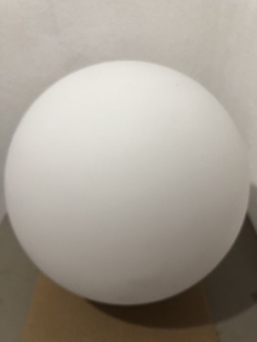 Abajur de tecto branco opaco