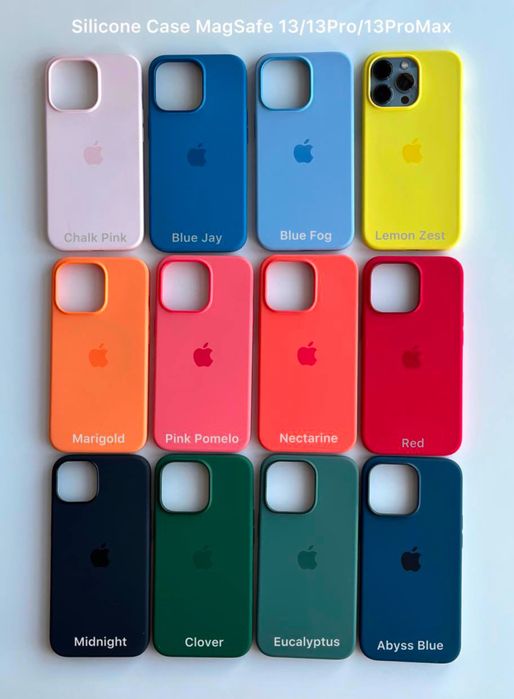 Силиконовый чехол magsafe silicone case магсейф силіконовий чохол