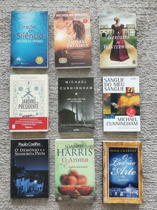 Livros romance ficção diversos