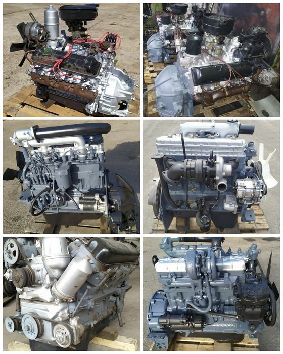 Мотор МТЗ ЯМЗ 238 236 Маз Урал Камаз Газ 52 53 66 Газель Зил