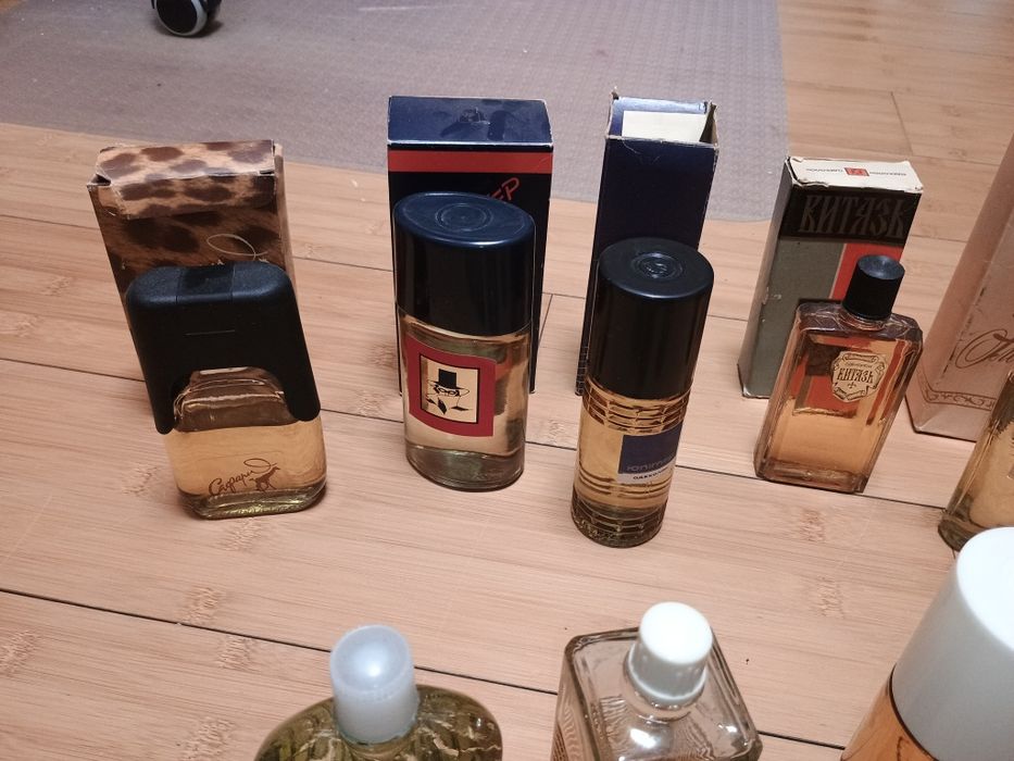 Колекція одеколонів радянського  періоду