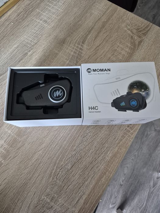Moman HeadSet Capacete Mota