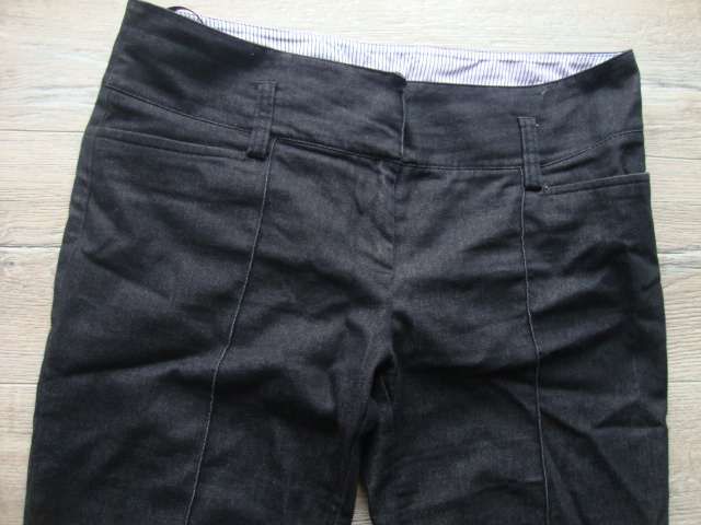 Proste spodnie eleganckie jeans r L