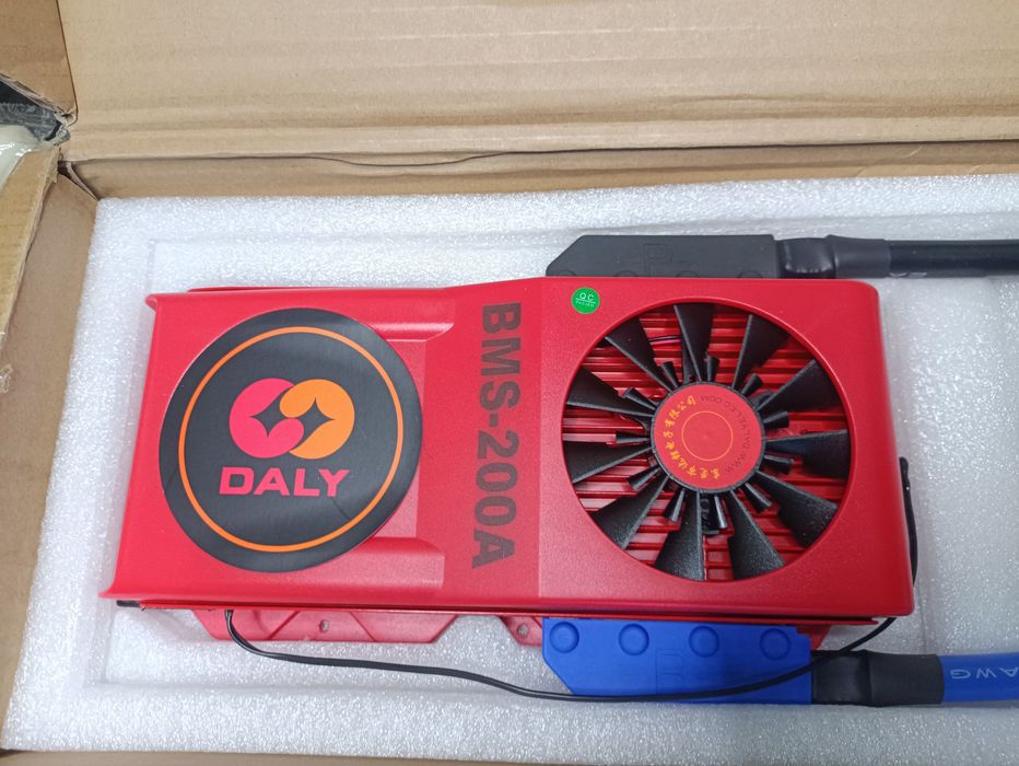 DALY smart BMS 200A 4S LiFePo4 12V з Кулером та Bluetooth БМС 12V 14V