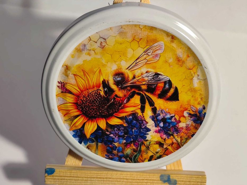 Zakrętka Miód Pszczoła na Słoneczniku karton 750 sztuk