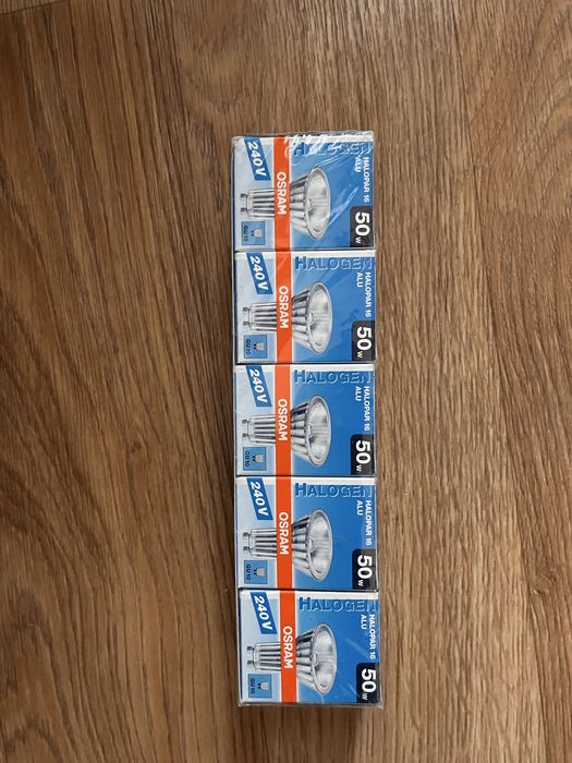 галогенові лампочки 50w (5шт)