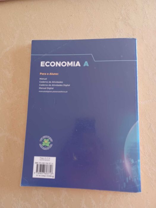 Manual - Economia A 11.º Ano (como novo)