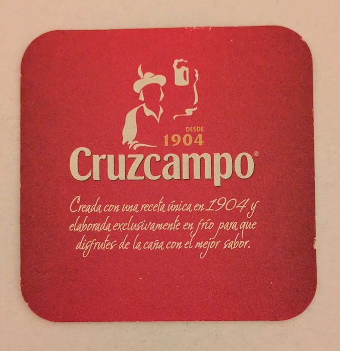 Base para copos - Cruzcampo