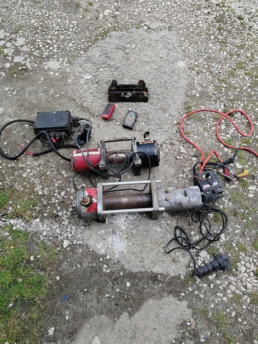 Wyciagarka wciągarki 12v uszkodzone