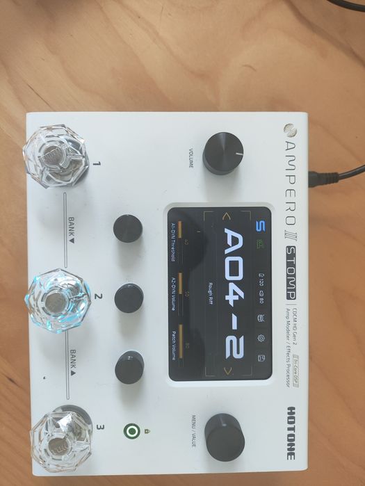 Hotone Ampero II Stomp - procesor gitarowy, multiefect.