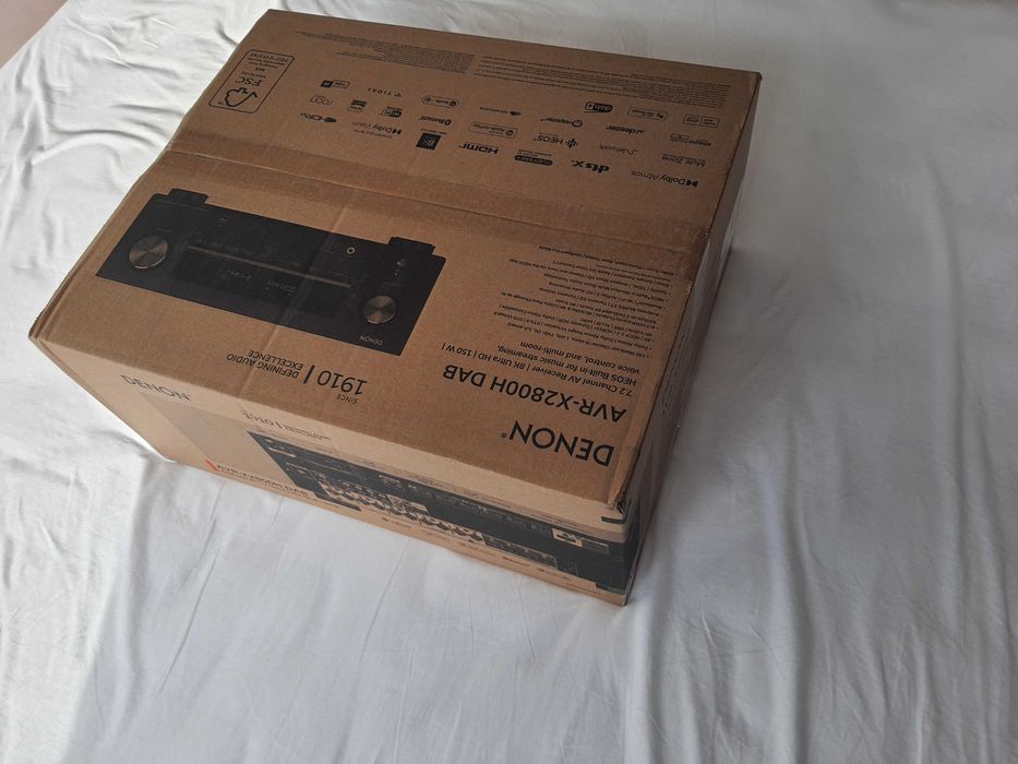 Amplituner Denon AVR-X2800H DAB Czarny