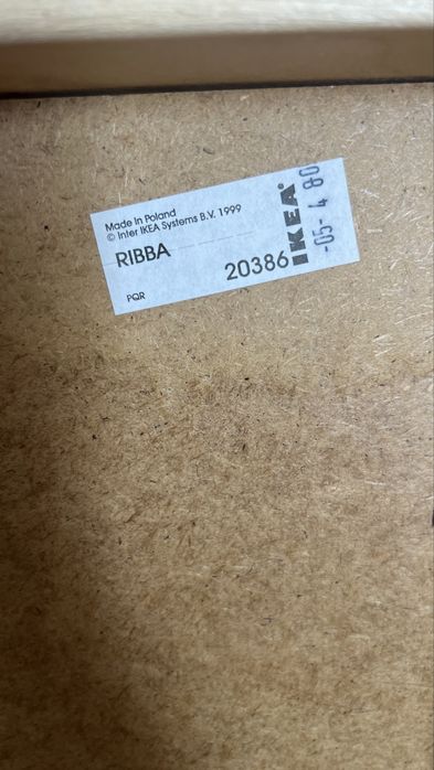 Rama na obraz 50x70 ikea ribba