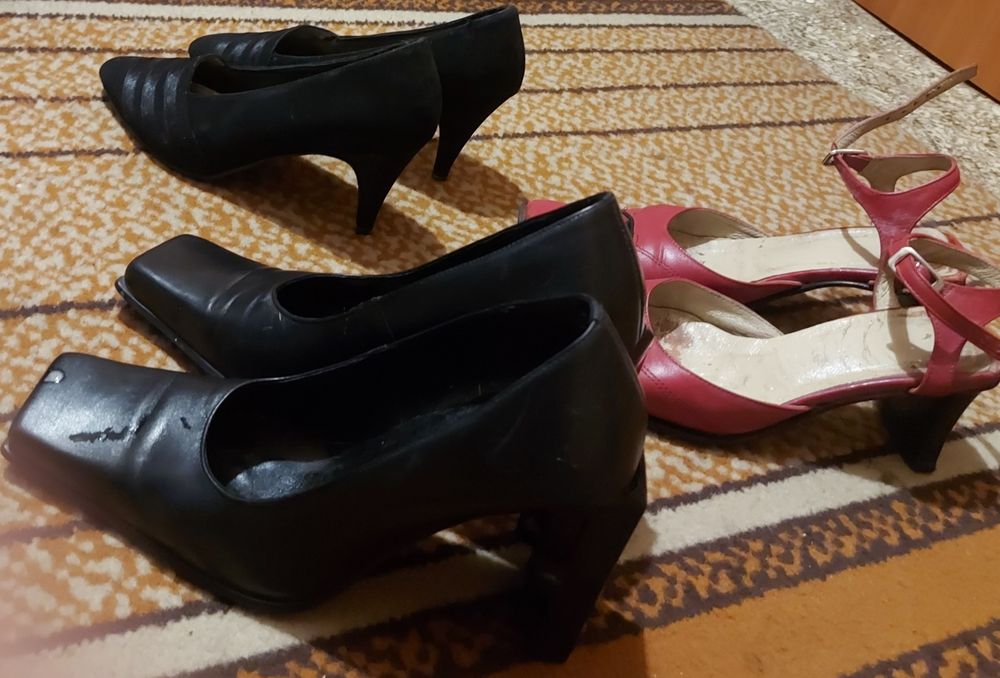 Buty skóra - Ryłko , But S  roz. 35, 5   cena za całość