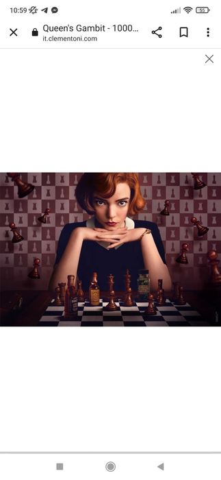 Пазли Queen's gambit 1000 деталей Нові