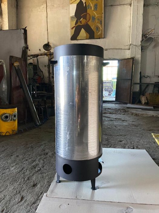 Нагреватель для бассейна на дровах с нержавеющей стали