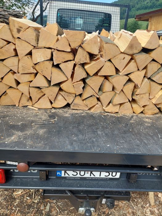 Sprzedam drewno Buk do Kominka lub Pieca  Suche , Mokre