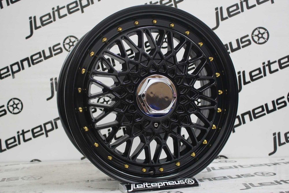 Jantes Novas Style BBS 14 4x100/114.3 5.5 ET30 -Fazemos Montagem/Envio