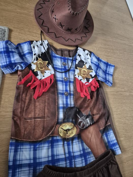 Strój cowboya dla chlopca