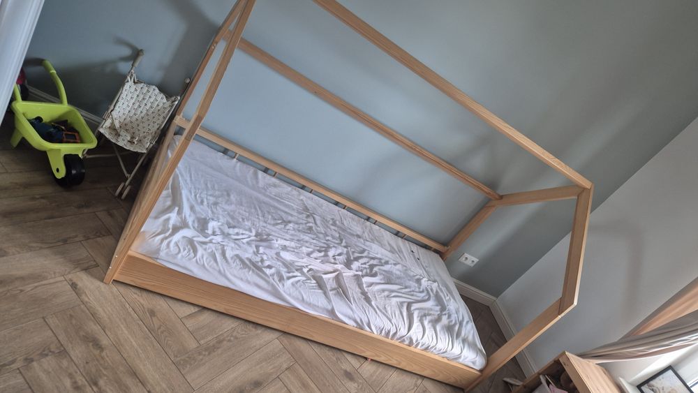 Lożeczko domów 200x90 w bardzo dobrym stanie