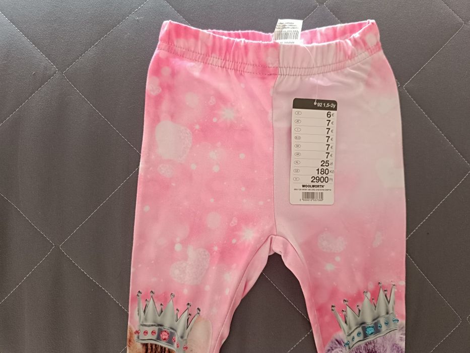 Nowe leginsy 92 rozmiar