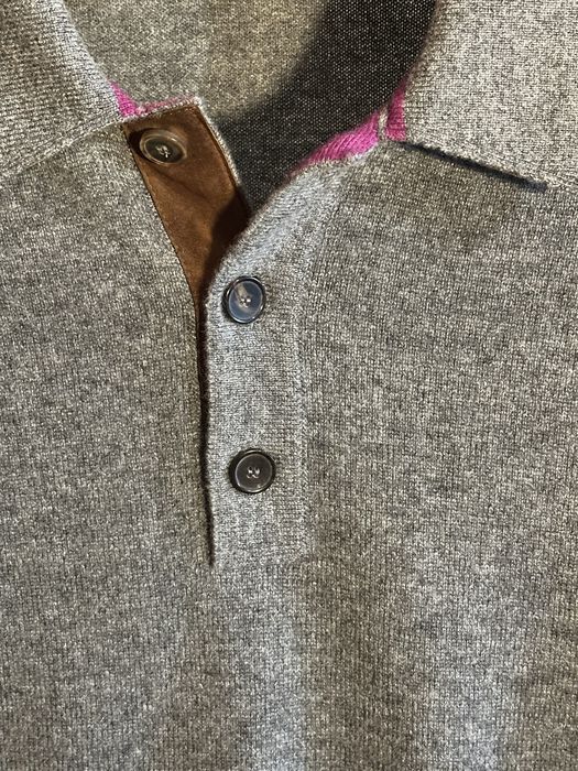 Polo Paul Stuart 100% cashmere Luxo