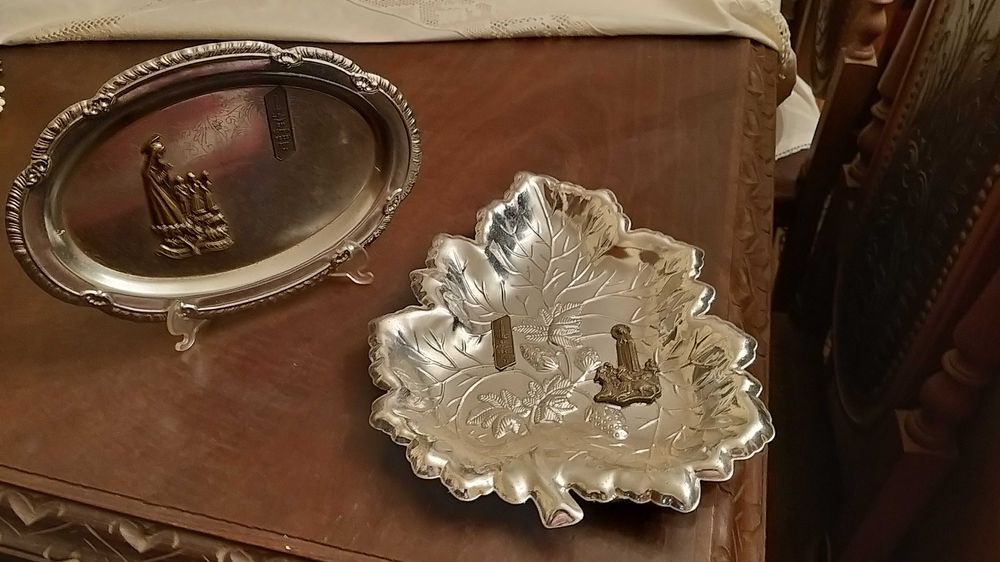 salva ou bandeja Nossa Senhora Fátima