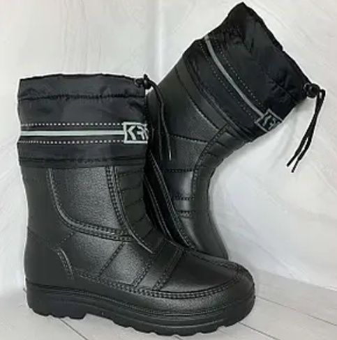 З 38 по 45 .Чоботи зимові теплі укорочені та довгі