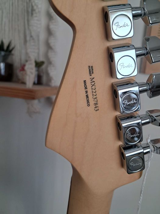 Nowa gitara elektryczna Fender Player Stratocaster Pao Ferro Black