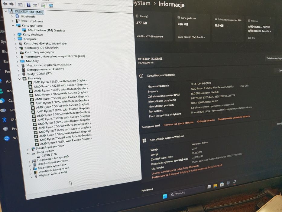 Mini PC komputer stacjonarny ACE MAGICIAN AM06PRO