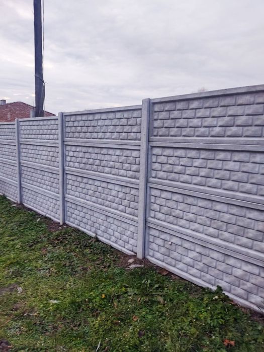 Ogrodzenia betonowe | Garaże z płyt | Transport, rozładunek, montaż