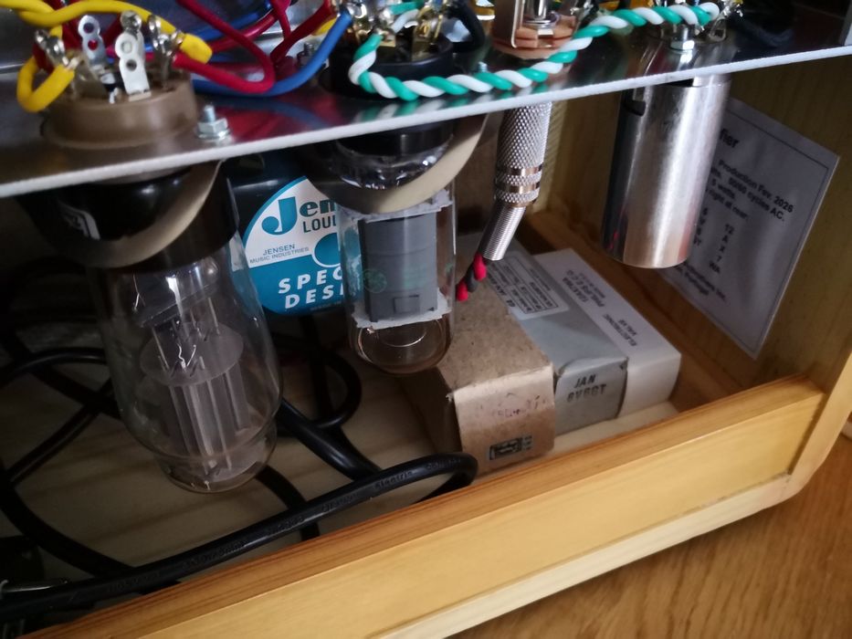 Amplificador DIY para guitarra eléctrica Fender 5F1