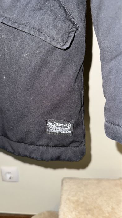 Casaco Levis preto