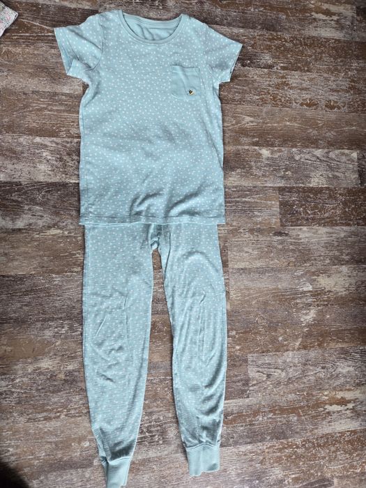 Piżama w groszki firmy Next roz.128