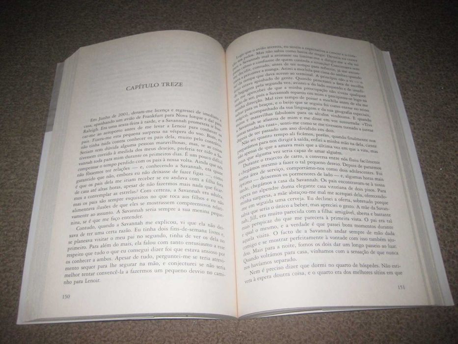 Livro "Juntos ao Luar" de Nicholas Sparks