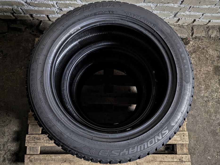 Зимові 225/50r17 Lassa | 8mm | 2025 | Made in Turkey | Як нові, ідеальний стан, без пошкоджень, без ремонтів, без дефектів | Преміум шини | Комплект